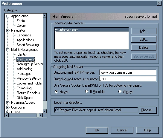 Mail Servers